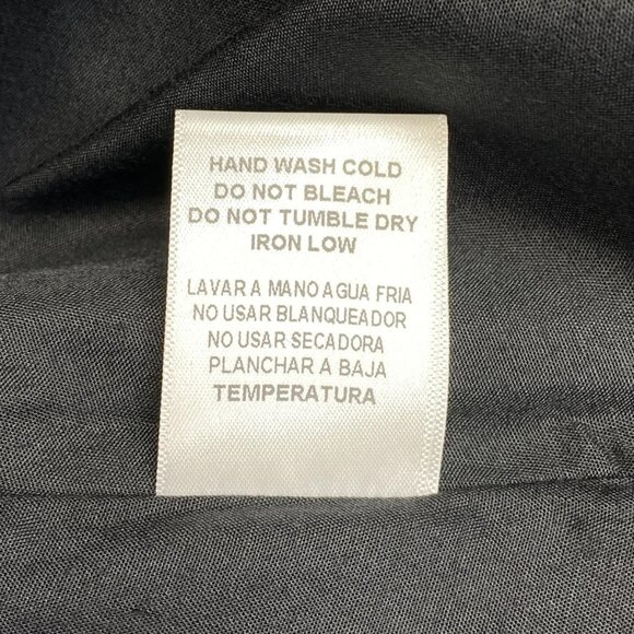 NEW HYACINTH HOUSE Blair Mini Dress Black Size XL Embellished Bow Long Sleeve - Picture 2 of 11